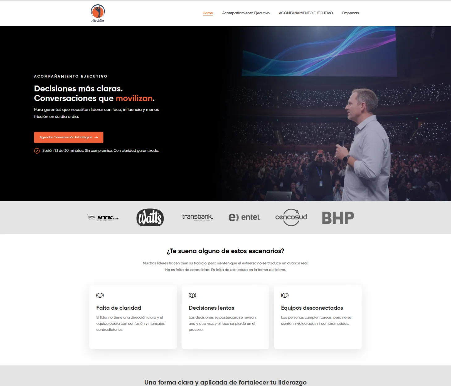 Spanish Coaching Website Design & SEO Optimization